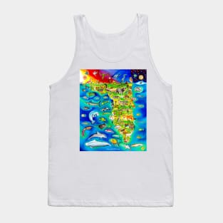 Florida Animals Tank Top